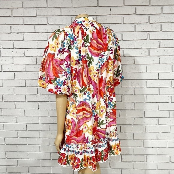 Farm Rio‎ Women’s Spring Bananas Belted Minidress - Picture 5 of 9